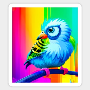 Small Baby Parrot Sticker